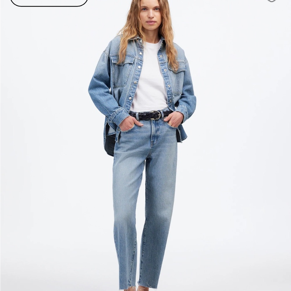 Madewell The Perfect Vintage Wide-Leg Crop Jean